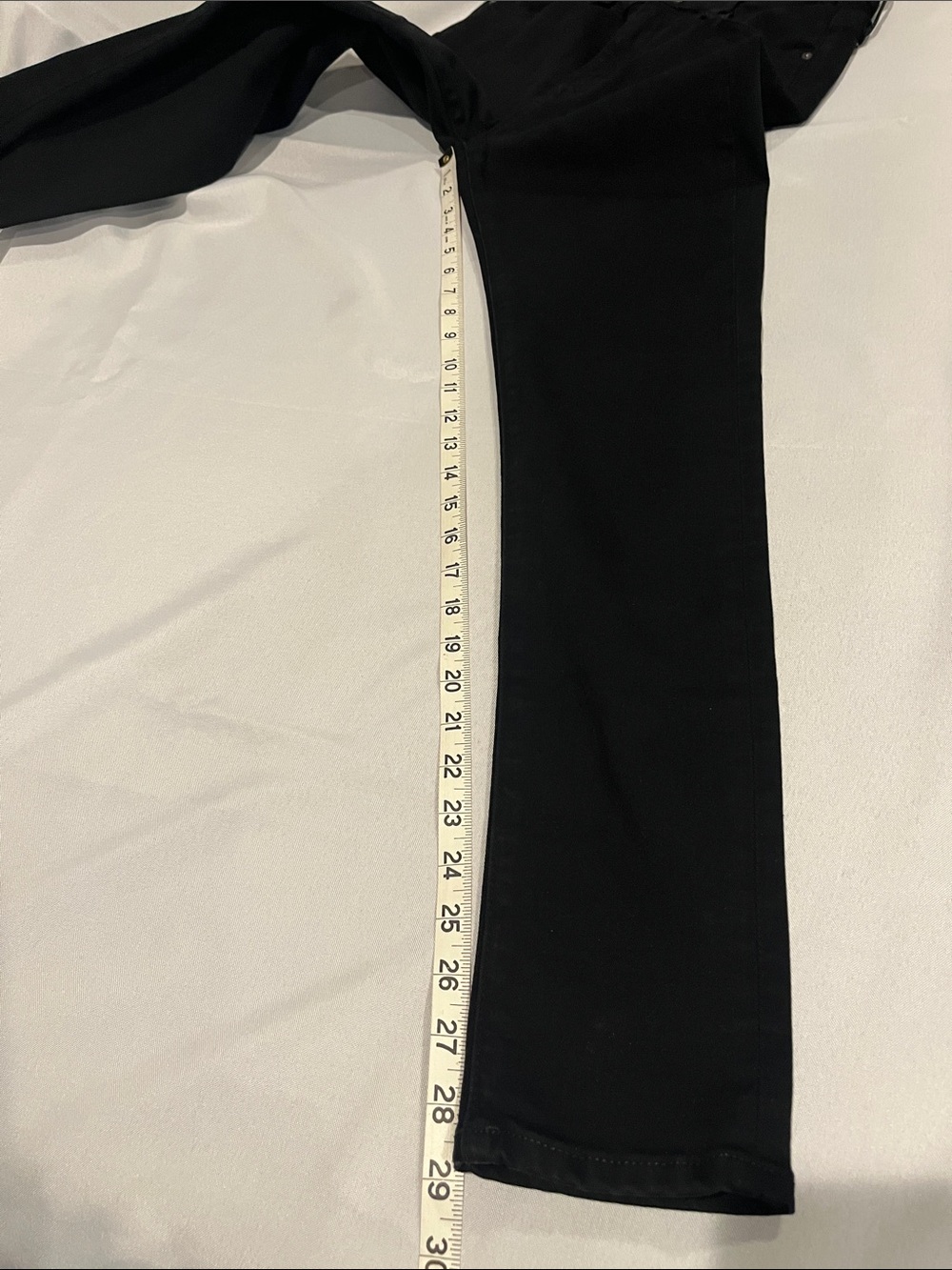 AG High Rise Skinny Farrah Ankle Black Jeans. Sz. 28. Very good condition - Picture 12 of 13